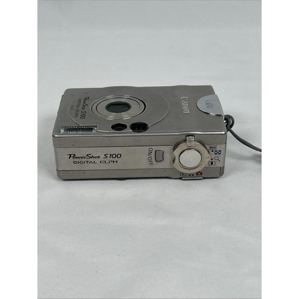 CANON PowerShot S100 Digital ELPH 2.1 Mega Pixel Camera With Wrist Strap